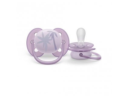 Šidítko Avent Ultrasoft Premium 0-6 m palma (Barva Růžová, Velikost 0-6 m)