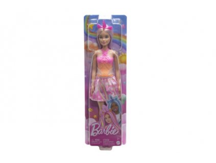 Barbie pohádková víla Jednorožec - Růžová HRR13