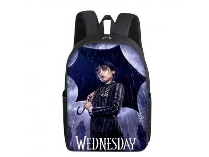 Dětský batoh s potiskem Wednesday Addams, 40x30x13 cm