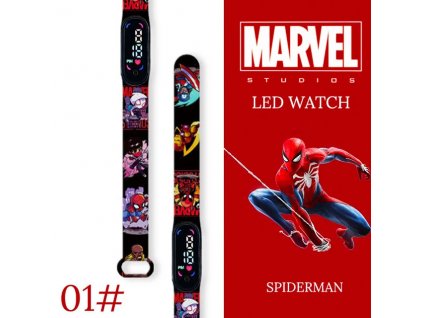 MINISO Spiderman Kid s Watches Men Sport Wristband Bracelet Waterproof Children Digital Watch Boys LED Clock.jpg 640x640.jpg (1)
