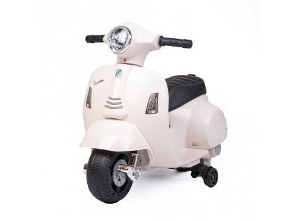 Dětská elektrická motorka Baby Mix Vespa bílá