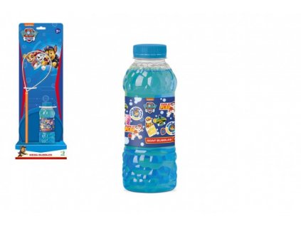 Bublifuk Tlapková patrola/Paw Patrol sada na tvorbu bublin + náplň 0,45L