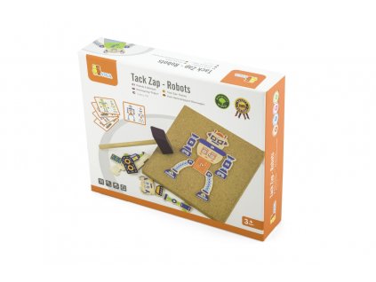 Dřevěná zatloukačka robot