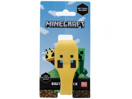 HODINKY MINECRAFT, žluté