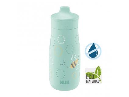 Dětská láhev NUK Mini-Me PP Sip 300 ml green (Barva Zelená)