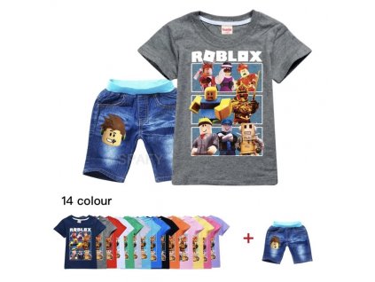 Dětský letní set tričko a kraťasy ROBLOX