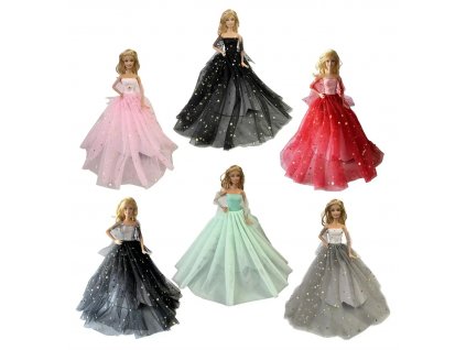 1 Set Cloth Doll Accessories Princess Dress Shoes for 30cm 11 Inch Barbie Doll Kids or.jpg