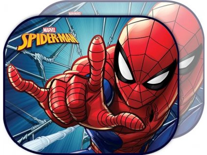 Stínítka do auta 2 ks v balení Spiderman (Barva Dle obrázku)
