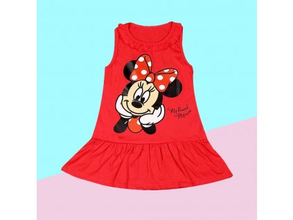 New Fashion Baby Girls Dress Summer Dress Cartoon Cotton Red Minnie Dress Princess Dress Children s.jpg (1)