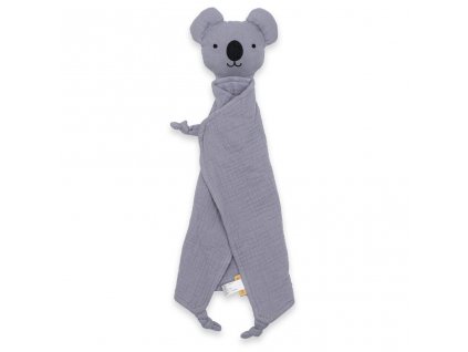 Mušelínový usínáček New Baby Koala grey (Barva Šedá)