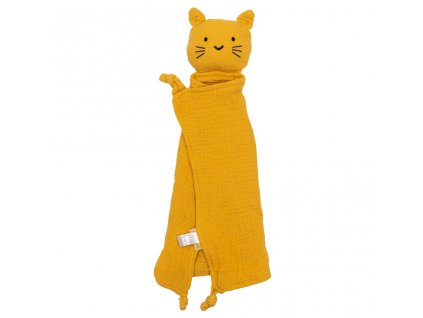 Mušelínový usínáček New Baby Cat mustard (Barva Žlutá)