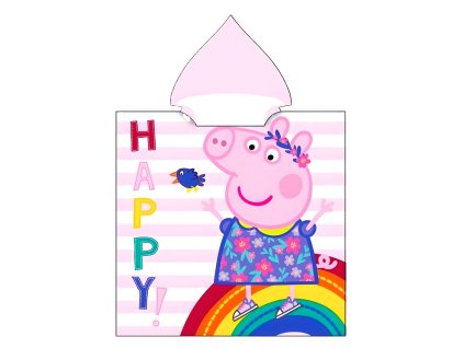 PONČO PEPPA PIG (Velikost uni)