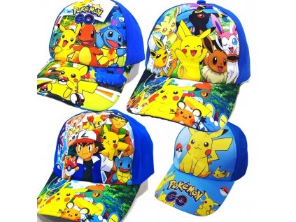 Pokemon Baseball Cap Pikachu Y2k Beach Anime Character Funny Hat Outdoor Sports Sunhat Kawaii Kids Toys.jpg