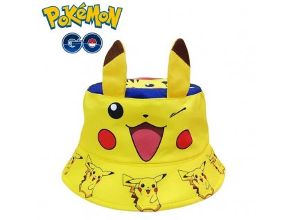 Anime Pokemon Fisherman Cap Pikachu Kawaii Bucket Hat Pokemon Cosplay Hip Hop Cap Girls Boys Children.jpg