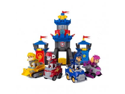 Paw Patrol Lookout Tower Building Blocks Toys Rescue Knight Series Pullback Car Command Center Watchtower Kids.jpg