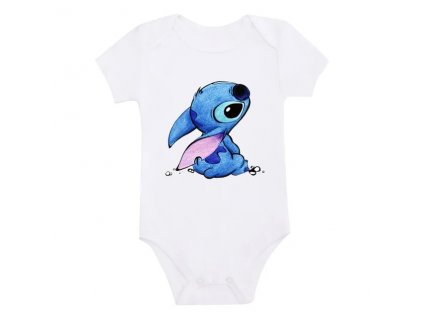 Cotton Newborn Baby Boy Girl Romper Cute Disney Lilo Stitch Short Sleeve Jumpsuit Infant Clothes Sibling.jpg 640x640.jpg (2)