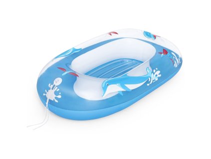 Dětský nafukovací člun Bestway 102x69 cm blue (Barva Modrá)