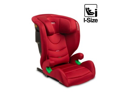 autosedacka nimbus i size pro deti 100 150cm 4 12let cervena