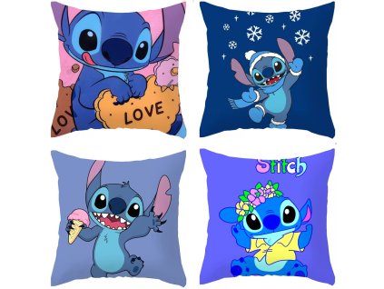 Potah na polštářek Disney Lilo & Stitch mix motivů
