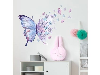 Designová samolepka na zeď - Motýl