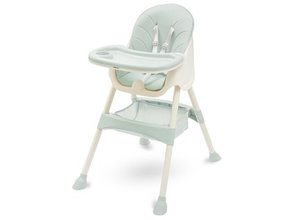 Jídelní židlička Baby Mix Nora dusty green (Barva Zelená)