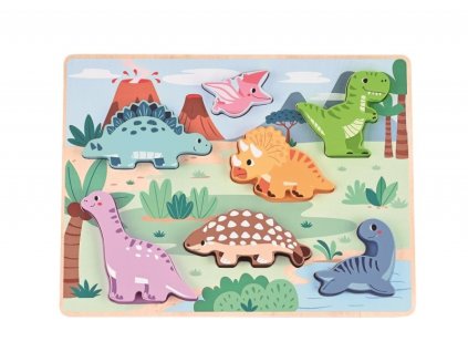 148301 280831 drevene 3d puzzle dinosauri