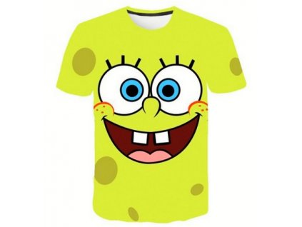 Dětská trika Sponge Bob 3-14 let, mix motivů