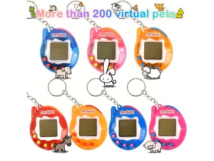 Elektronické zvířátko (Tamagotchi) - 4 barvy
