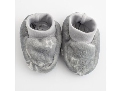 Kojenecké Wellsoft zimní capáčky New Baby Winter times (Barva Šedá, Velikost Univerzální)