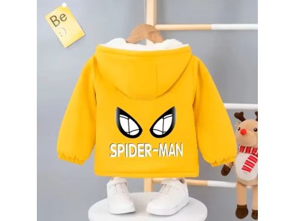 Zimní/podzimní bunda pro kluky "Spiderman"