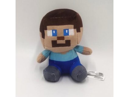 Minecraft plyšový Steve 12 cm
