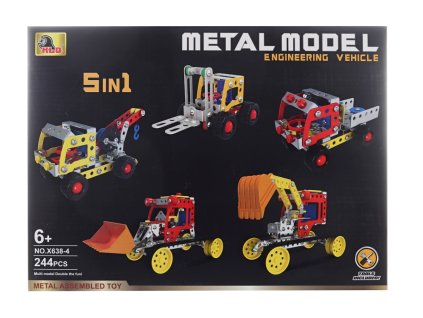Stavebnice šroubovací kov 5v1