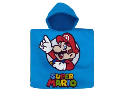 PONČO SUPER MARIO (Velikost uni)