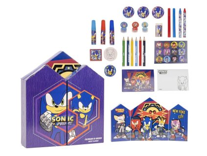 ADVENTNÍ KALENDÁŘ SONIC (Velikost uni)