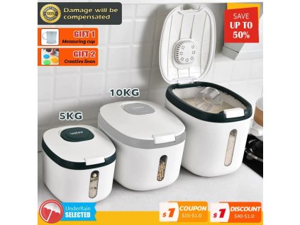 Kitchen Container 5KG 10KG Bucket Nano Insect Proof Moisture Proof Rice Box Grain Sealed Jar Home.jpg Q90.jpg