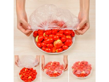 Krycí elastická fólie na potraviny, 20-100 ks