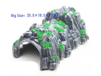 EDWONE Big Plastic Tunnel Rockery Railway Track Train Slot Railway Accessories Original Toy Gifts For Kids 0