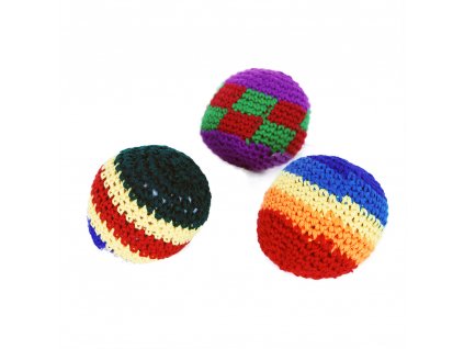 Míček Hakisak - Footbag barevný