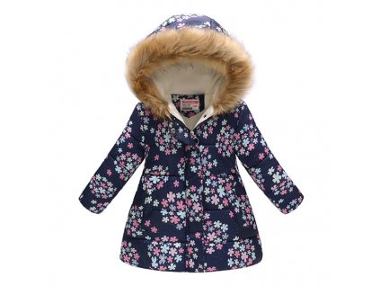 Kids Girls Jacket 2018 Autumn Winter Jacket For Girls Coat Baby Warm Hooded Outerwear Coat Girls 4
