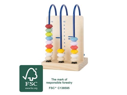 11165 legler small foot lernspielzeug rechenschleife klein FSC