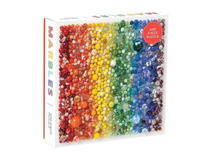 Galison Puzzle Duhové kuličky 500 dílků