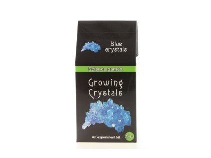 Mini chemická sada rostoucí krystaly - modré