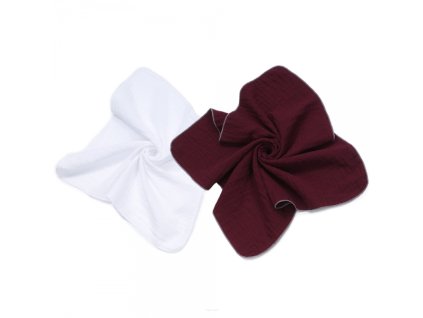 149022 286976 muselinove plenky lux 2d sada 60x60 cm bila bordo