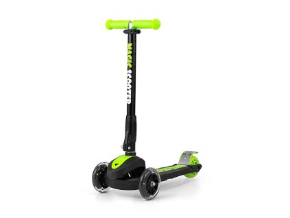 Dětská koloběžka Milly Mally Magic Scooter green (Barva Zelená)
