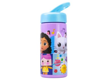 PLASTOVÁ LÁHEV GÁBININ KOUZELNÝ DOMEK - GABBY’S DOLLHOUSE 410 ml. (Velikost uni)