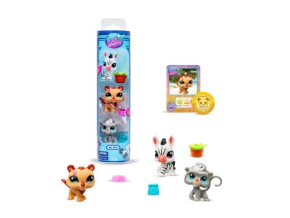 Littlest Pet Shop 3 figurky - 3 druhy