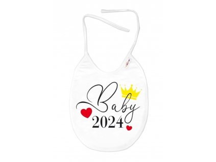 nepromokavy bryndacek 24 x 27 cm baby 2024 bily