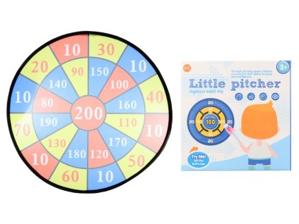 Terč 71 cm s míčky XXL