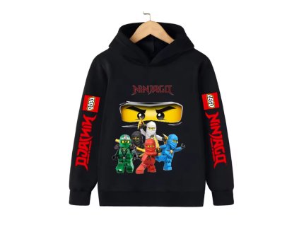 Dětská barevná mikina Lego Ninjago