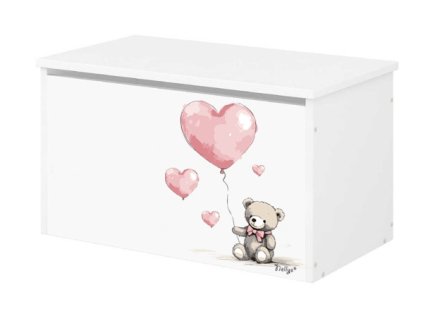 147062 274346 box na hracky nellys teddy love ruzovy